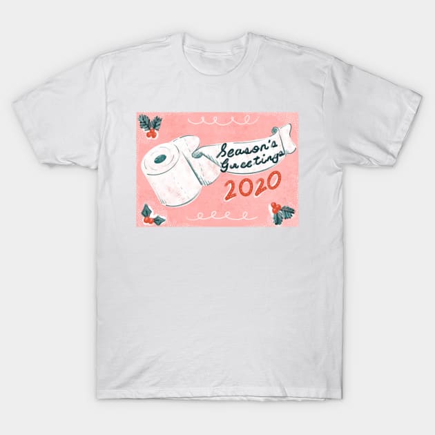 Season’s Greetings 2020 T-Shirt by Fluffymafi